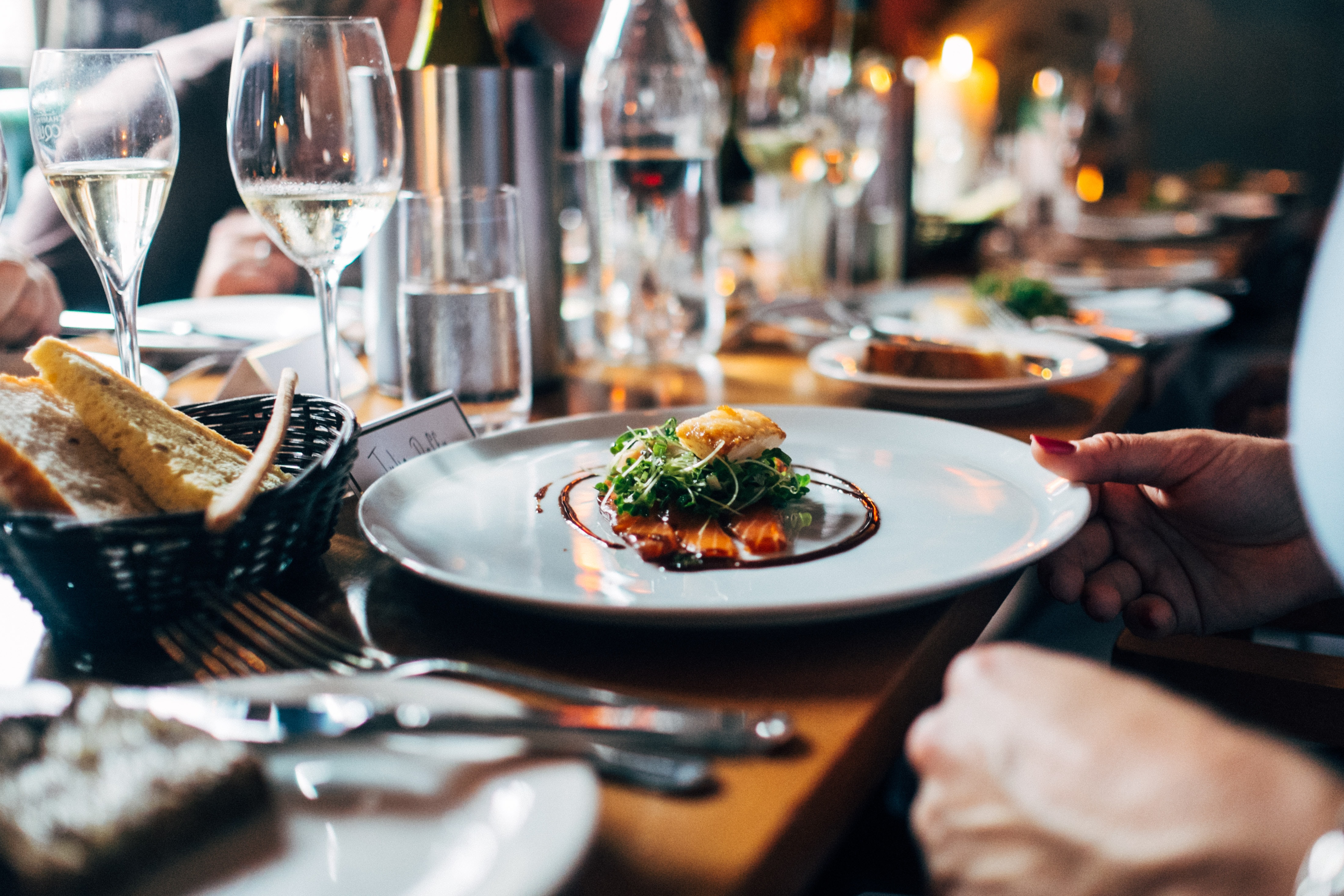 image du restaurant, la palette du gout